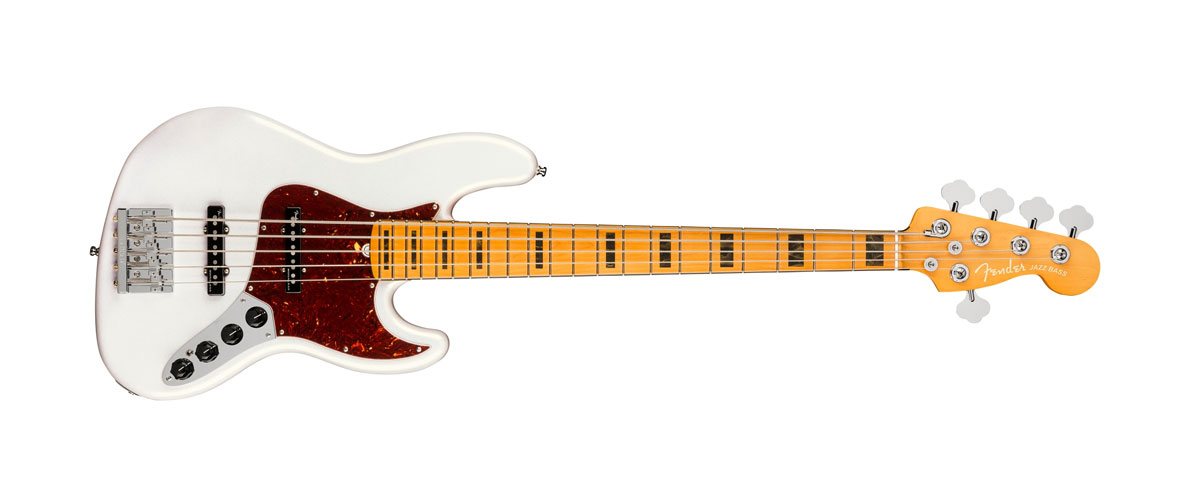 Jazz Bass V Maple Fingerboard Arctic Pearl
