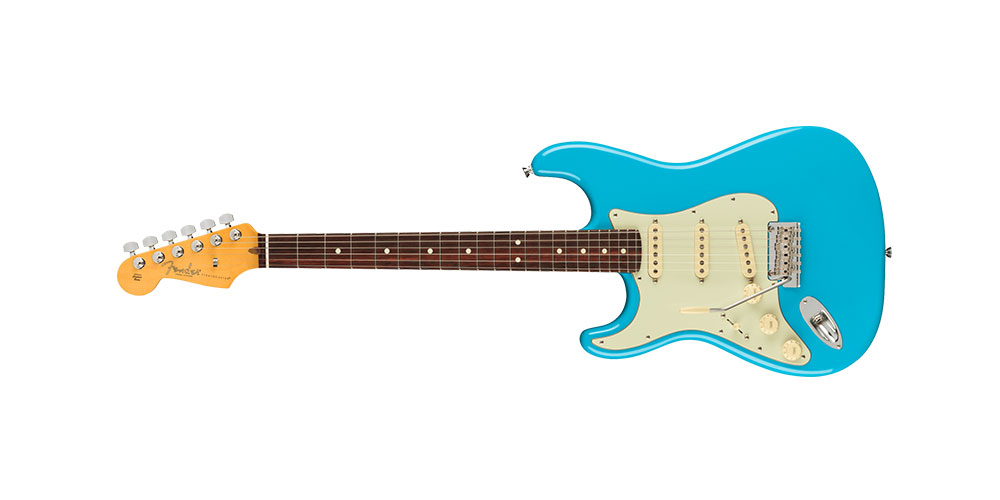 Stratocaster Left-Hand Rosewood Fingerboard Miami Blue