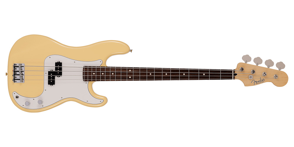 2021 Collection Precision Bass - Rosewood Fingerboard Vintage White