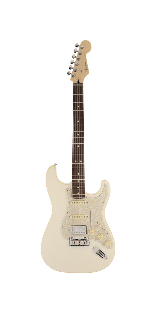 STRATOCASTER HSS Selected Rosewood Fingerboard Olympic Pearl
