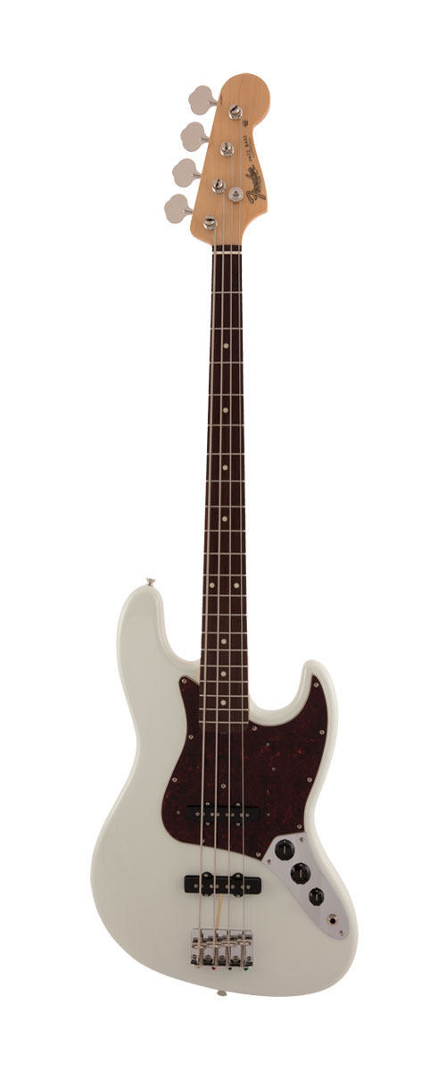 60s Jazz Bass - Rosewood Fingerboard Olympic White