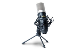 Marantzブランドからコスパ抜群のコンデンサーマイクが発売！ケーブル、ショックマウント、三脚がついてお買い得です。