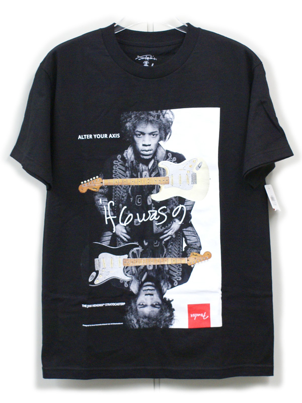 Fender 「Hendrix Alter Your Axis Black M」Tシャツ（Mサイズ）