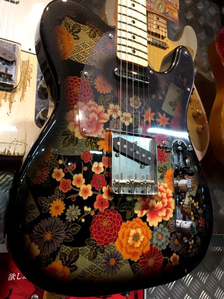 Fender Japan / TL69-SPL JBK 和柄 テレキャスター www.krzysztofbialy.com