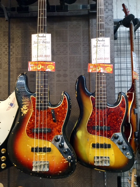 Fenderヴィンテージベース弾き比べてみました 石橋楽器 新宿店 ブログ