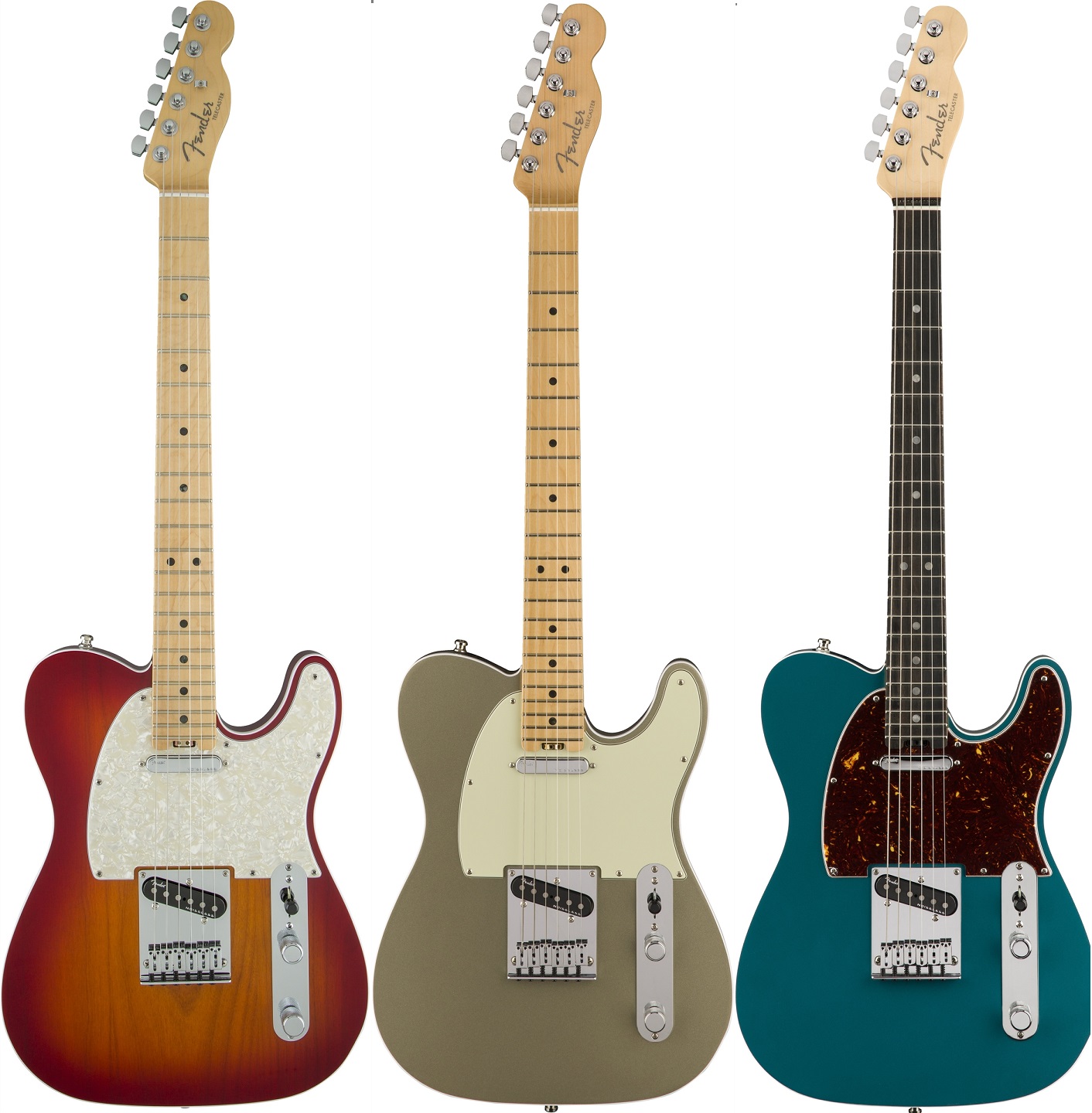 2018年最新版】Fender 徹底比較第２弾 アメリカ製テレキャスターの