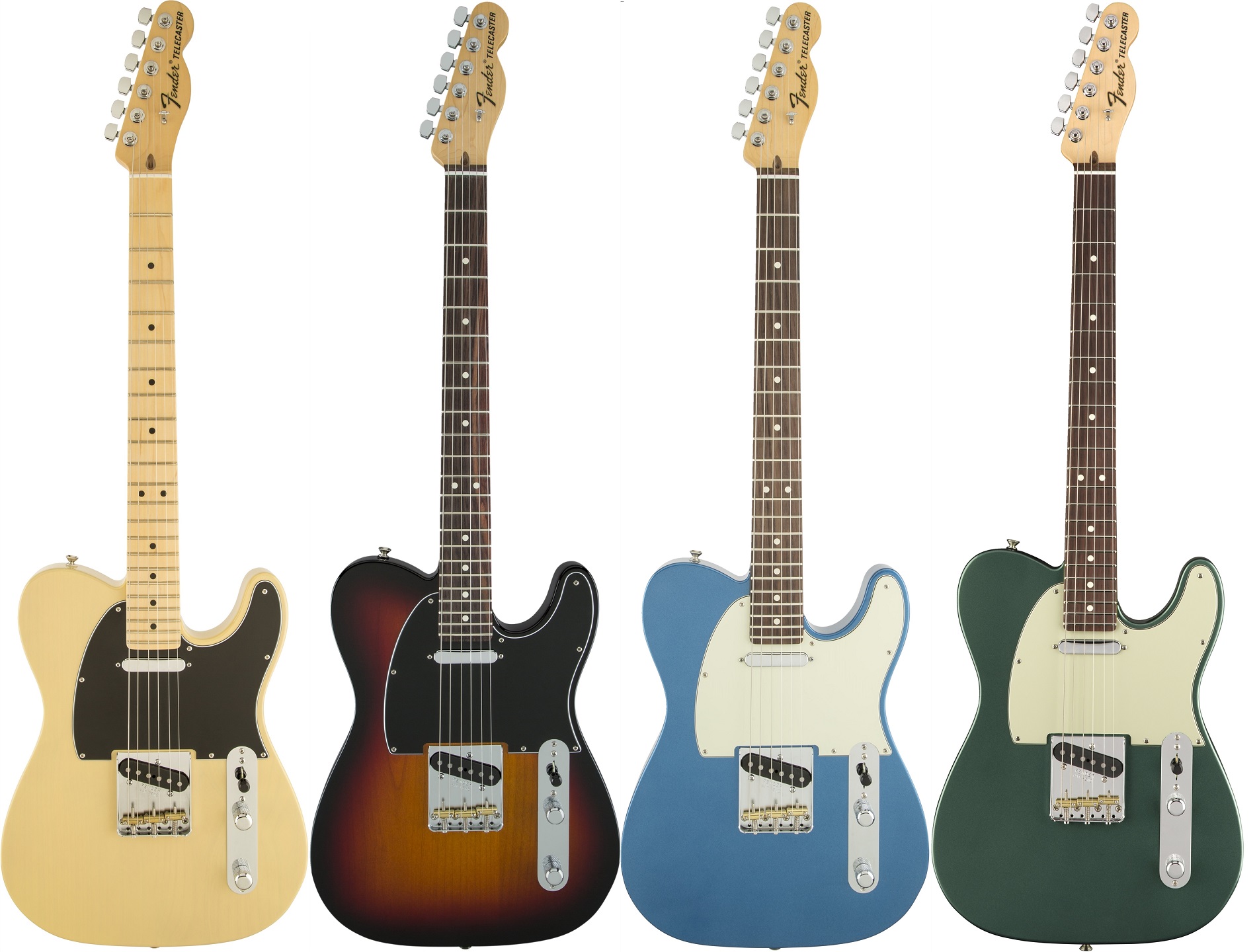 2018年最新版】Fender 徹底比較第２弾 アメリカ製テレキャスターの