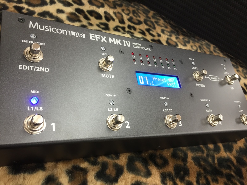 Musicom Lab EFX-MK IV 多機能スイッチャー