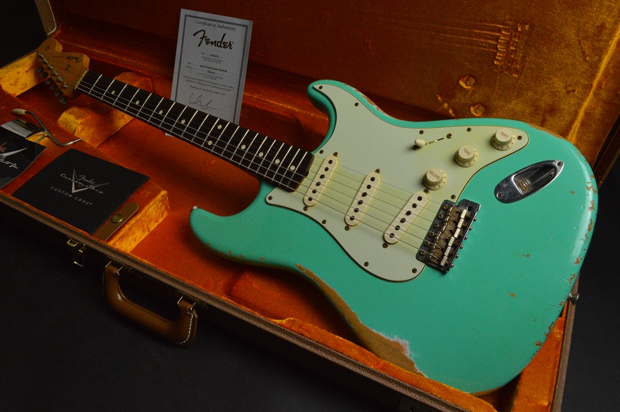 fender Japan ST62 レリック シーフォームグリーン abitur.gnesin 