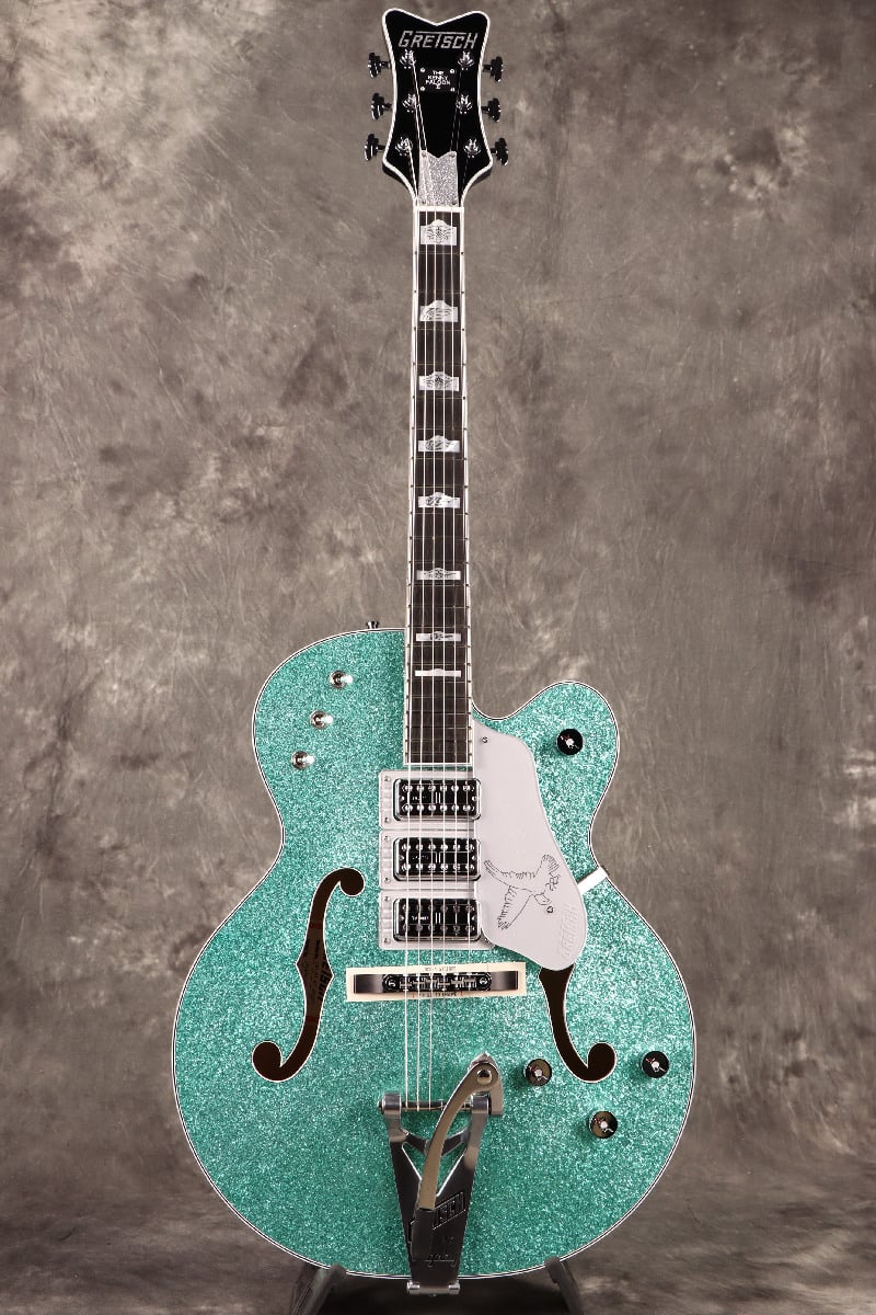 G6136T Kenny Falcon II w/String-Thru Bigsby Ebony Early Summer Green Sparkle もんげー！横山健 シグネイチャーモデル！ WEBSHOPクリアランスセール！