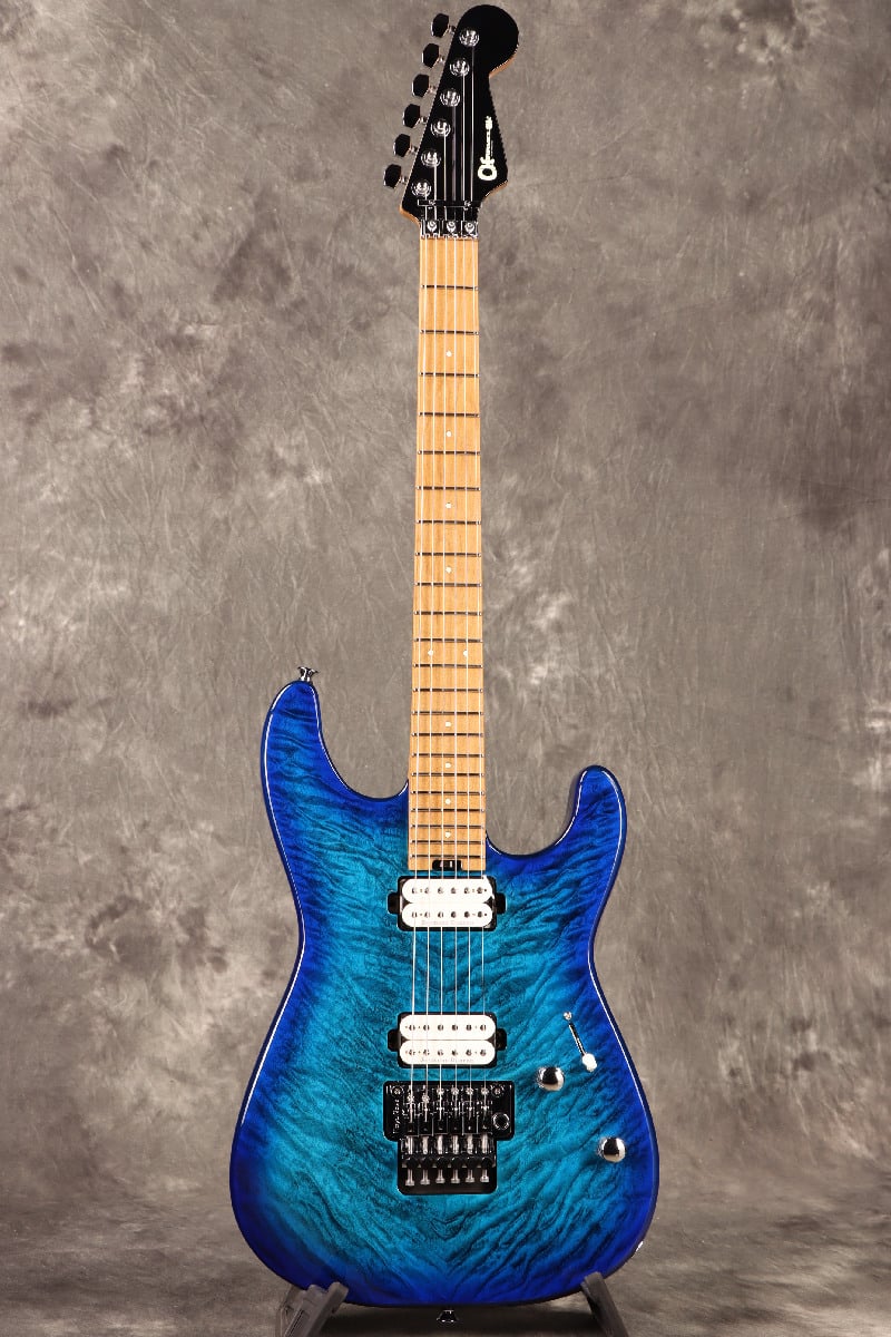 Pro-Mod Plus San Dimas Style 1 HH FR CM Carmalized Maple FB Chlorine Burst 圧倒的なコスパを誇るシャーベルPro-Mod Plus！ 見応えバツグンのキルトメイプルTop！