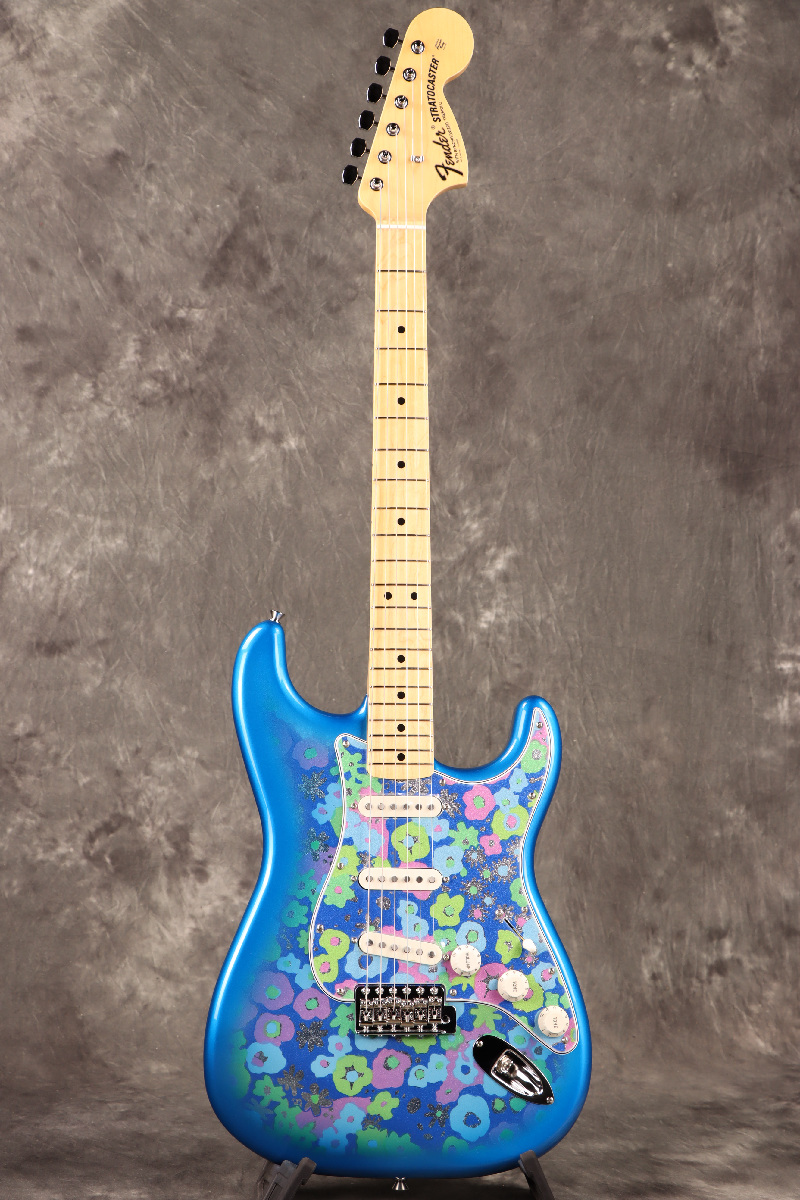 Made in Japan Limited Stratocaster Maple Fingerboard Blue Flower 2025年限定モデル！『ブルー・フラワー』ストラトキャスターが復活！ 期間限定5,000円オフクーポン配布中！