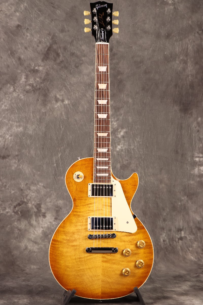 ISHIBASHI Exclusive Les Paul Standard 50s Figured Top Dirty Lemon Burst ジャスト4.00kgのベストウェイト！構えた時に深く浮かぶワイドフレイムにも注目！ 期間限定スペシャルプライス！