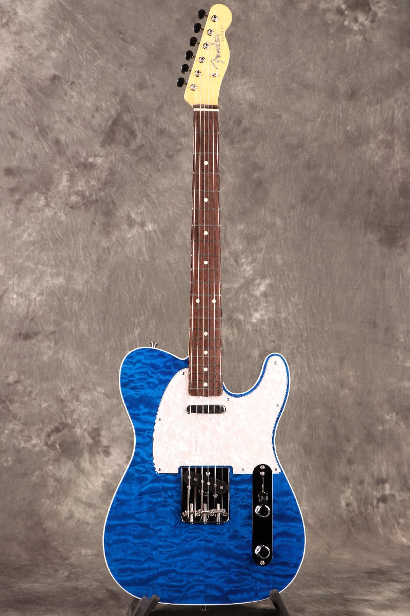 ISHIBASHI FSR MIJ Traditional 60s Custom TL Quilted Maple Ash Back Translucent Blue キルト・メイプルTop＆アッシュBody仕様のカスタム・テレキャスター！ 期間限定5,000円オフクーポン配布中！
