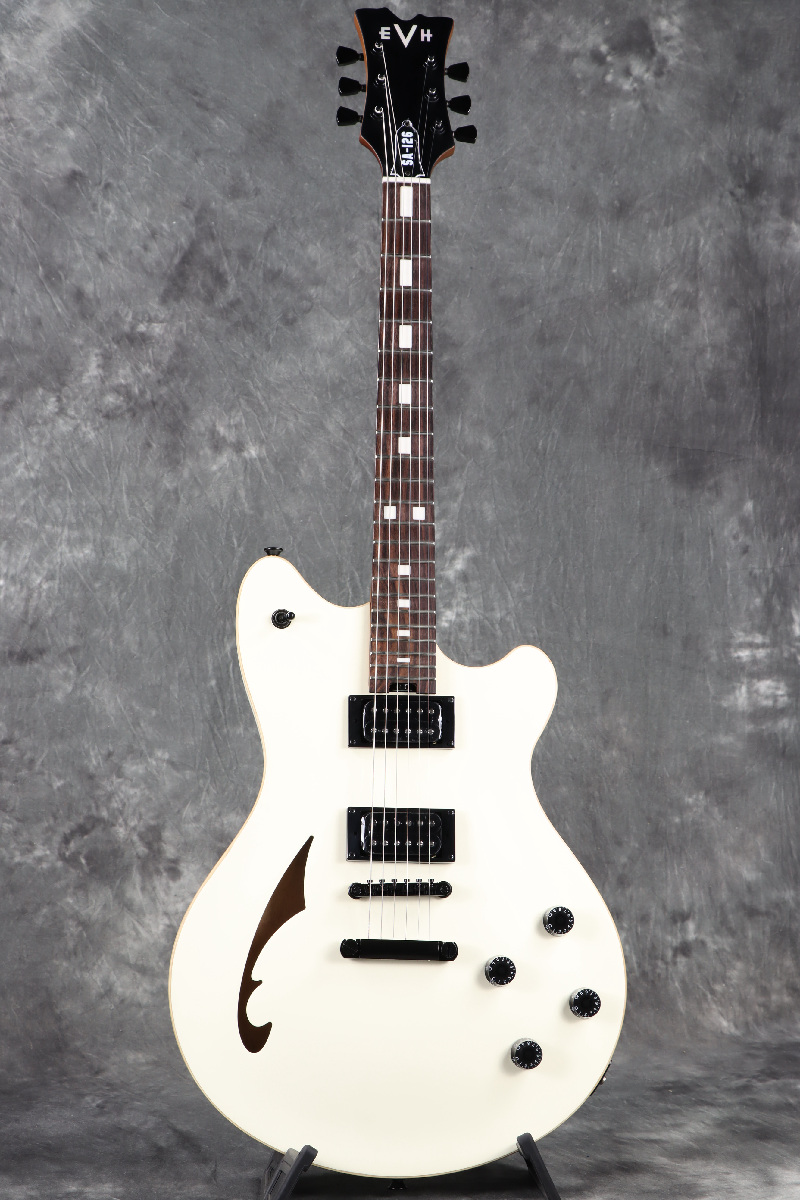 SA-126 Standard Satin Vintage White ウルフギャング・ヴァン・ヘイレン考案！ セミホロウとソリッドのハイブリッド！