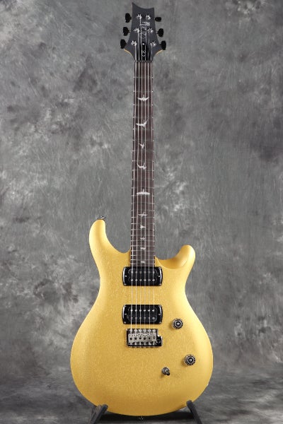 SE CE24 Standard Satin Metallic Gold オールマホガニーボディならではのウォームな中音域が魅力！ 最強コスパのPRS SE スタンダード！