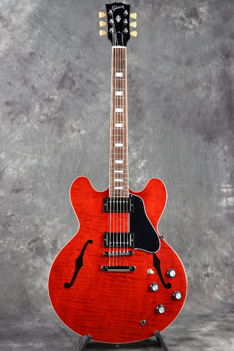 ES-335 Figured Sixties Cherry 見応えのあるメイプル杢！ナッシュビルファクトリー現地買付品！ 期間限定10,000円オフクーポン配布中！