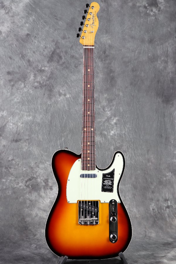 Limited Edition Vintera III Early '60s Telecaster Custom 3-Color Sunburst やっぱりダブルバウンドボディが格好良い！60sカスタムテレキャスター！ 話題のFender新製品”Vintera III”シリーズ！