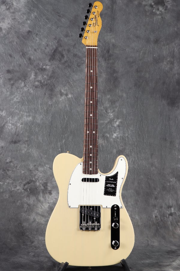 Vintera III Mid '60s Telecaster Vintage Blonde アッシュボディ×ローズウッド指板メイプルネック仕様のテレキャスター！ 話題のFender新製品”Vintera III”シリーズ！