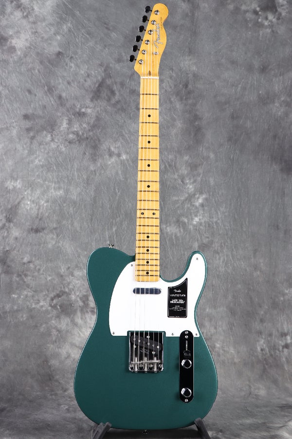 Vintera III Late '50s Telecaster Sherwood Green Metallic お洒落なシャーウッドグリーンカラーがGOOD！ 話題のFender新製品”Vintera III”シリーズ！