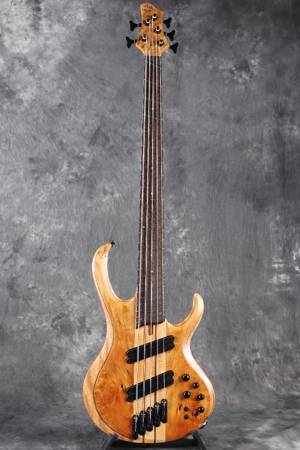 BTB805MS-FNL (Florid Natural Low Gloss) BTBマルチ・スケール・モデルに新色追加！ Ibanezベース新製品！