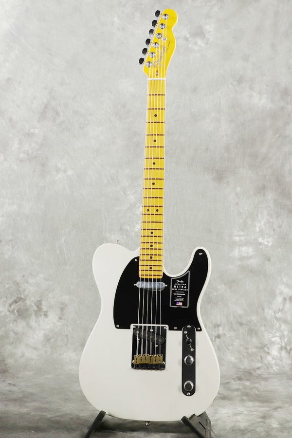 American Ultra Luxe ‘50s Telecaster White Blonde Heirloomエイジドラッカーフィニッシュを採用した新たなフラッグシップモデル！ イシバシWEBSHOP限定特典付き！