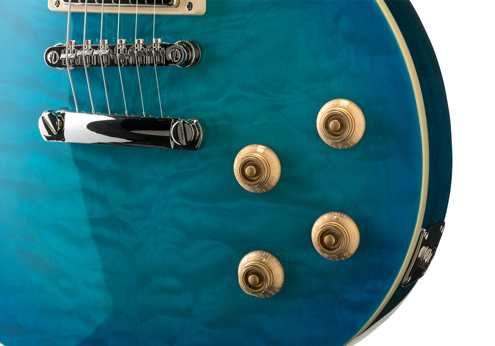 Goryo Yuto Les Paul Standard  Blue Burst