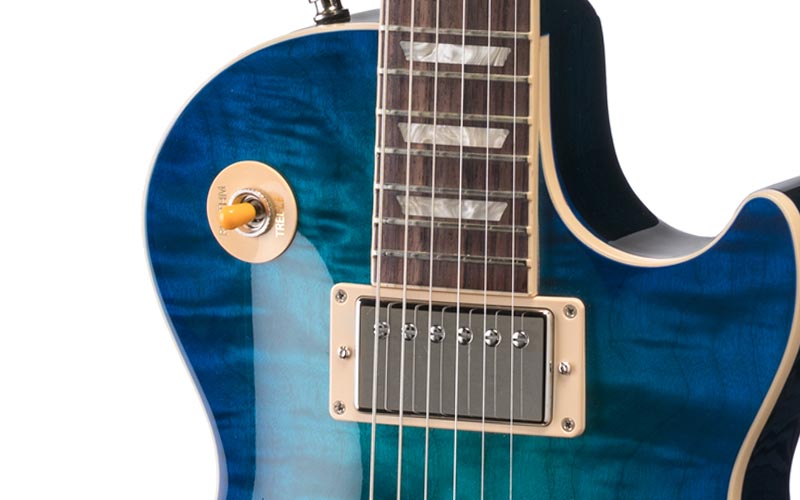 Goryo Yuto Les Paul Standard  Trans Blue Burst