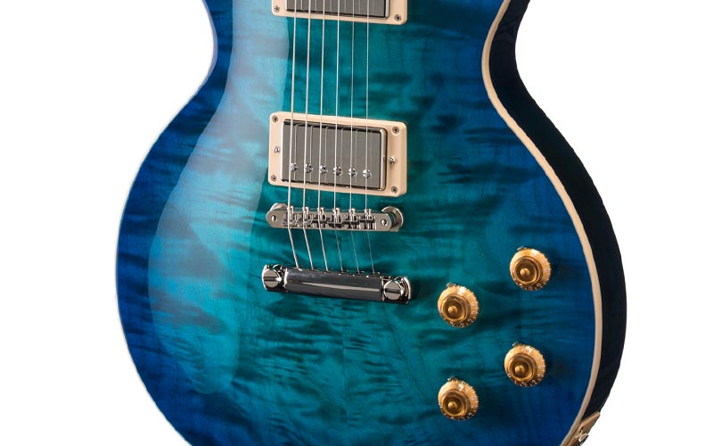 Goryo Yuto Les Paul Standard  Trans Blue Burst