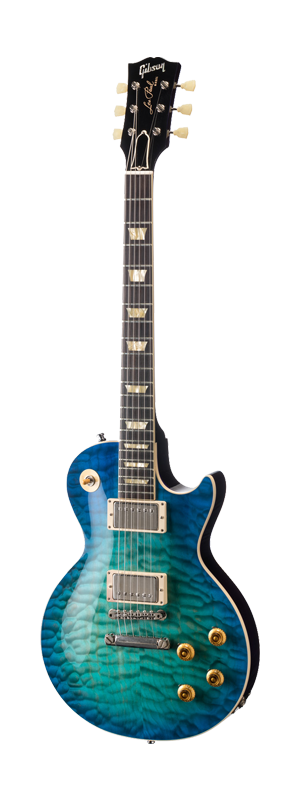 2020 Goryo Yuto Les Paul Standard  Trans Blue Burst