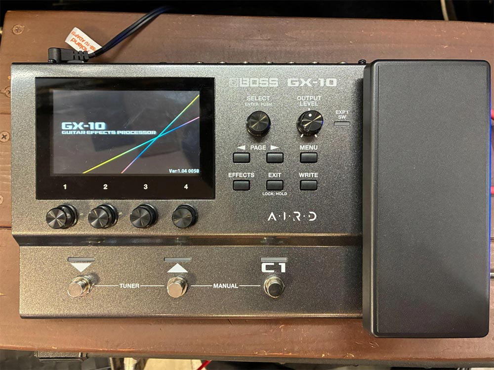 BOSS のアンプ技術「AIRD」と「GX-10」