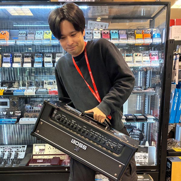 BOSS のアンプ技術「AIRD」と「GX-10」・濱田