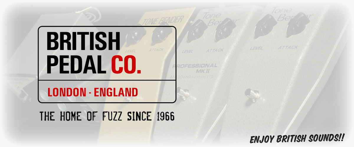 The British Pedal Company|イシバシ楽器 The British Pedal Company|イシバシ楽器