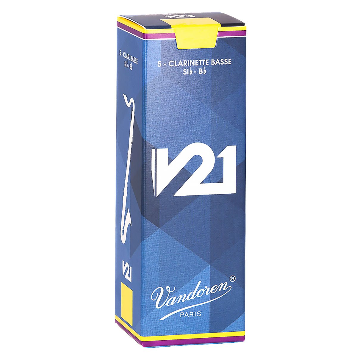 Vandoren / バスクラリネット リード V21 5枚入 3 1/2 (ノナカ正規品