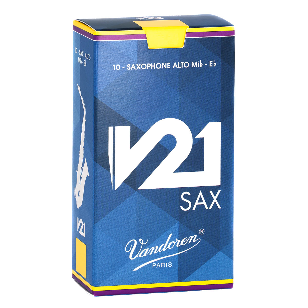 Vandoren / アルトサックス リード V21 10枚入 2 1/2 (ノナカ正規品)