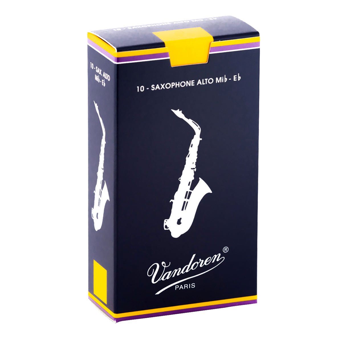 Vandoren アルトサックス リード 青箱 10枚入 トラディショナル 1/2 (ノナカ正規品) イシバシ楽器