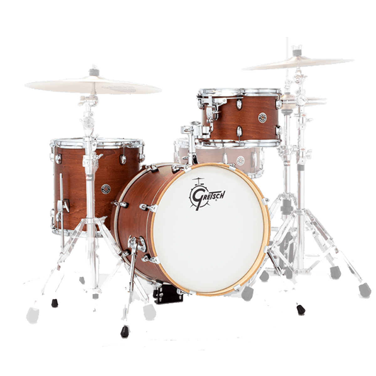 GRETSCH / CT1-J483-SWG CATALINA CLUB 18インチ グレッチ カタリナクラブ 3点セット SATIN WALNUT  GLAZE 小口径 ドラムセット