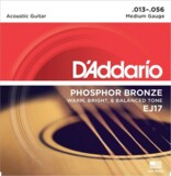 D'Addario / Phosphor Bronze EJ17 Medium 13-56 ƥå