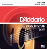 D'Addario / 80/20 Bronze EJ12 Medium 13-56 