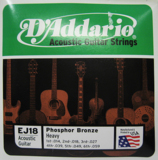 D'Addario / Phosphor Bronze EJ18 Heavy 14-59