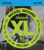 D'Addario / EXL130+ X-Super Light Plus 08.5-39