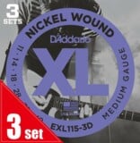 D'Addario / EXL115-3D BluesJazz Rock 11-49 (3set pack) 쥭