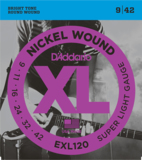 D'Addario / EXL120 Super Light 09-42 쥭