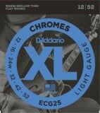 D'Addario / Chromes Flat Wound ECG25 12-52 Light 쥭