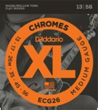 D'Addario / Chromes Flat Wound ECG26 13-56 Medium 쥭