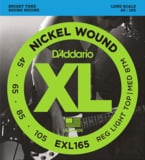 D'Addario / EXL165 Regular Light Top/Medium Bottom 45-105 Long Scale ١