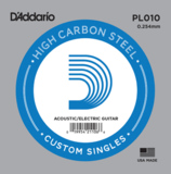 D'Addario / Acoustic or Electric Plain Steel PL010 .010 Х鸹