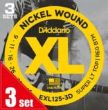 D'Addario / EXL125-3D SUPER LT TOP / REG BTM (3set pack) 쥭