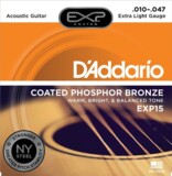 ☆新品☆　D'Addario ダダリオ アコースティックギター弦 EXP15