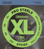 D'Addario / ProSteels EPS165 Regular Light Top/Medium Bottom 45-105 Long Scale ١